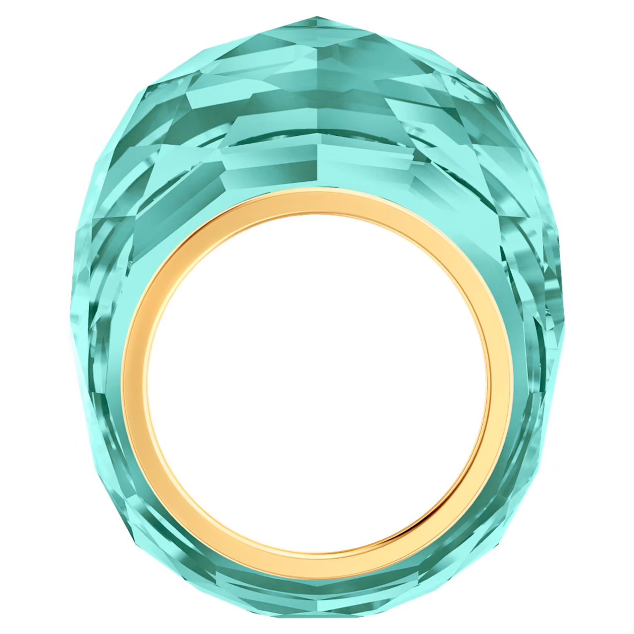 Aqua Blue Meenakaari Ring (LRR02494) | Satva Gold
